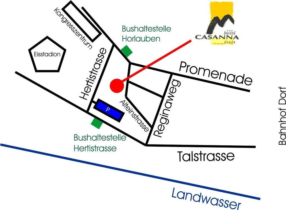 Casanna Hotel Davos City Center Zewnętrze zdjęcie